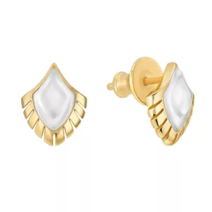 Boucles d'oreilles puces Paon